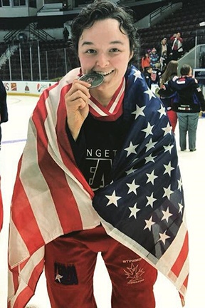 From the land of ice, ringette champion dominates