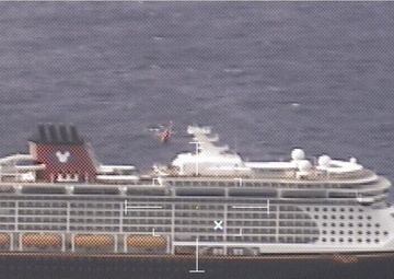 Coast Guard medevacs cruise ship passenger 78 miles southeast of West Palm Beach