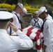 U.S. Navy Reserve CWT Paul Wright Funeral