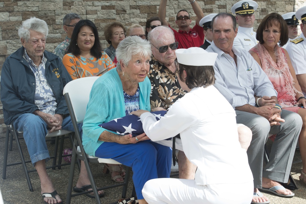 U.S. Navy Reserve CWT Paul Wright Funeral