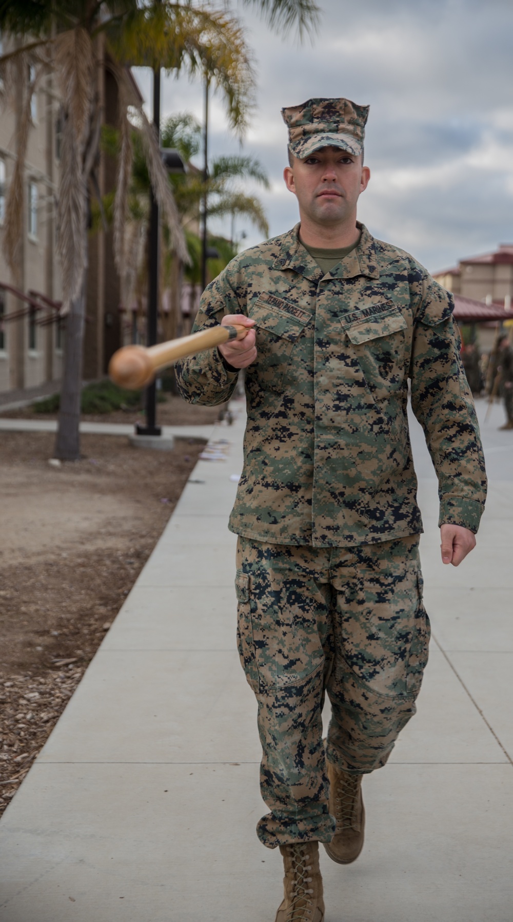 Guidon Test Corporals Course 3-18 1st Marine Logistics Group