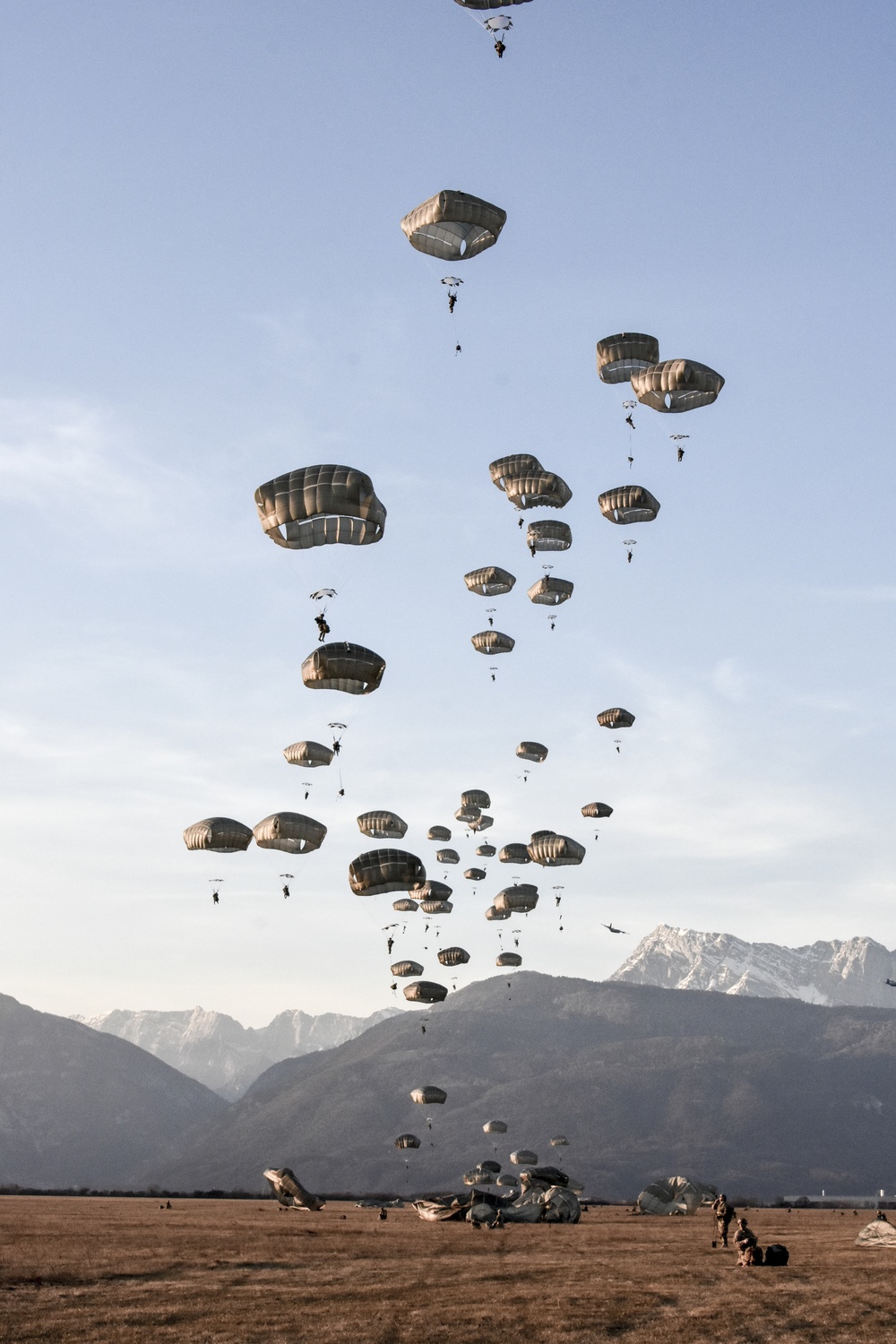 Trail of Paratroopers