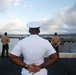 Manning the rails aboard USS San Diego (LPD 22)