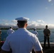 Manning the rails aboard USS San Diego (LPD 22)