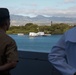 Manning the rails aboard USS San Diego (LPD 22)