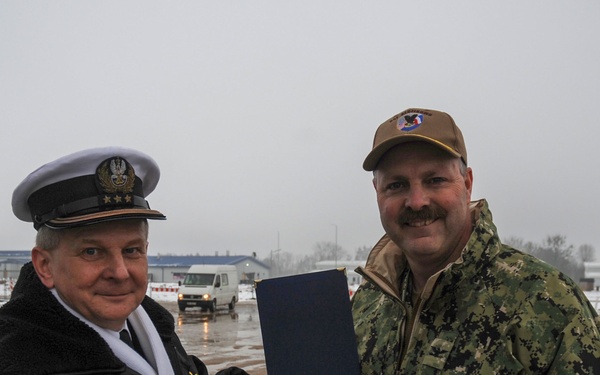 Polish Military Tour at Naval Support Facility Redzikowo