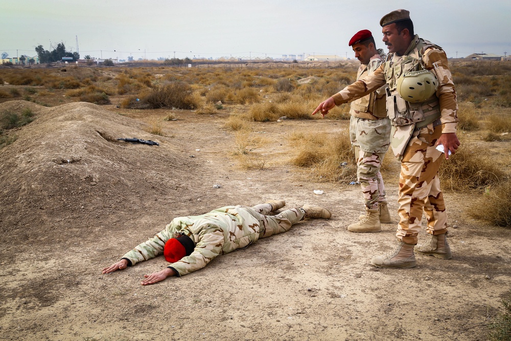 Iraqi Army  escalation of force practical exercise