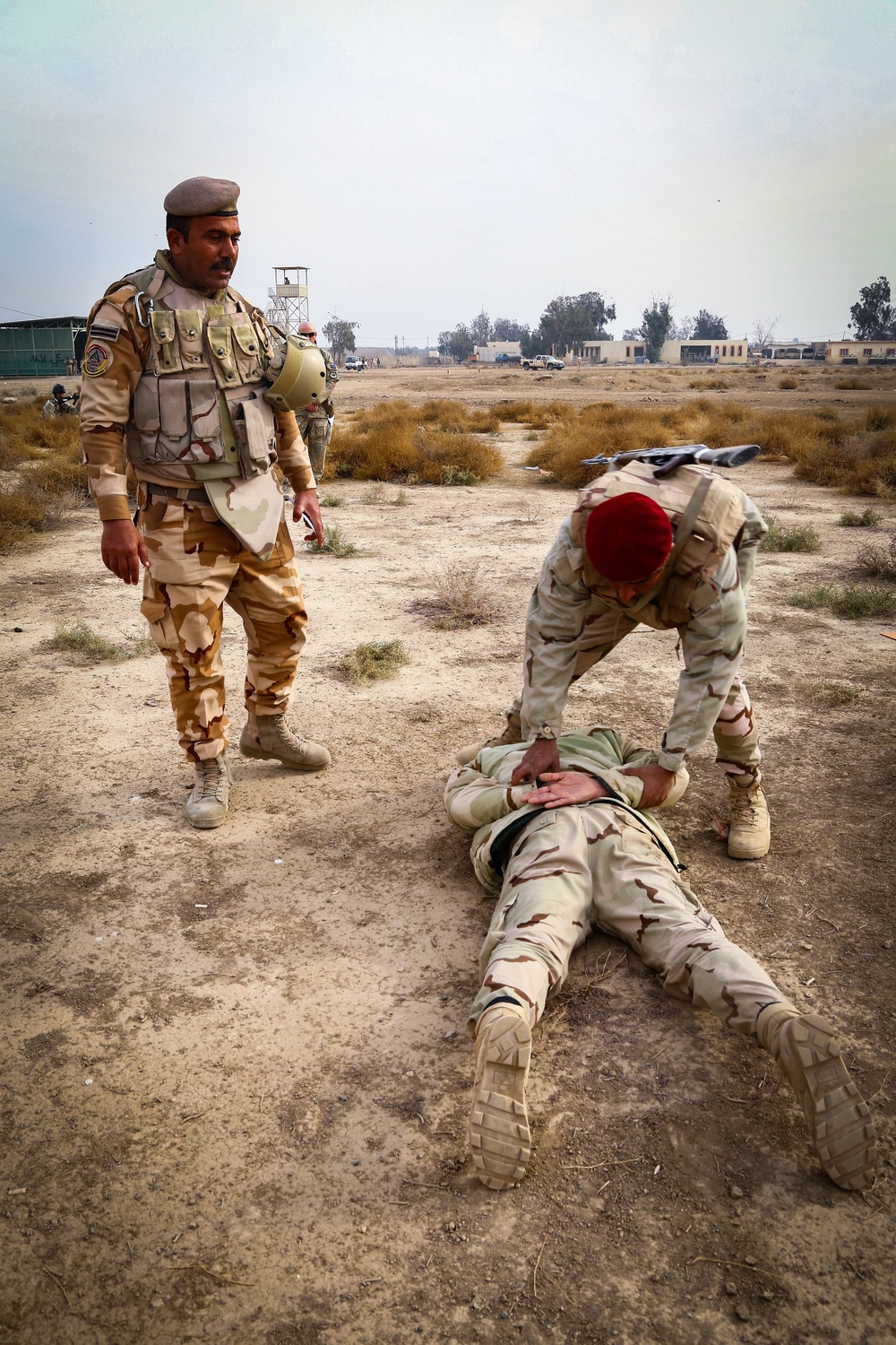 Iraqi Army  escalation of force practical exercise