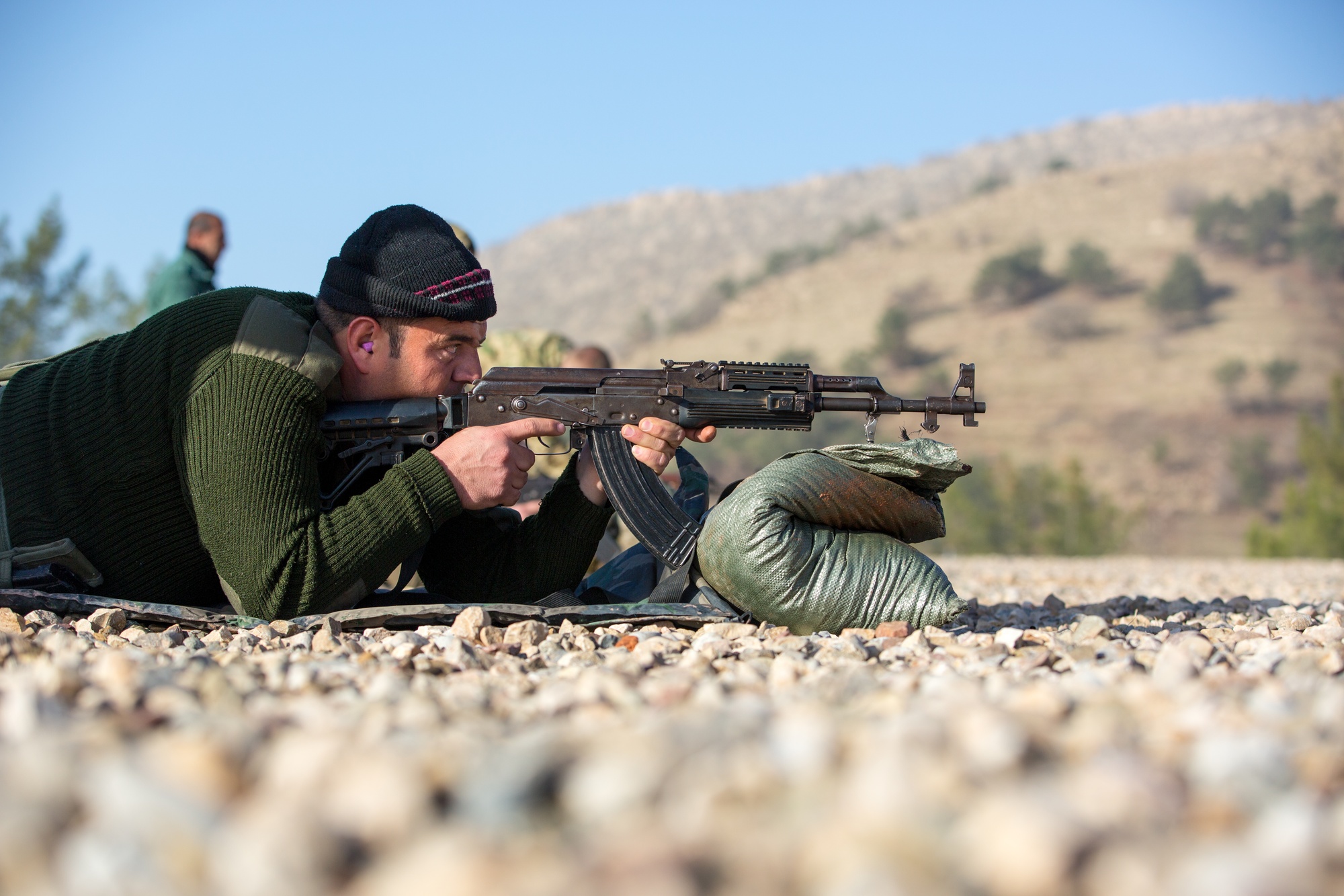 DVIDS - Images - ISF AK-47 training led by Spanish Guardia Civil GAR [Image  5 of 7]