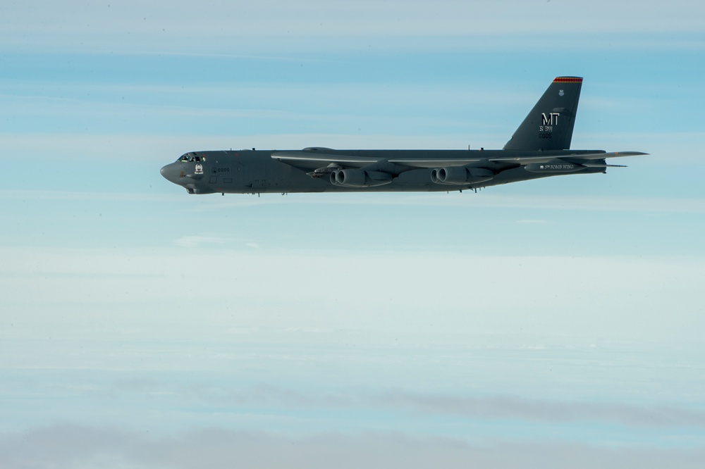 Deployed bombers train with joint partners