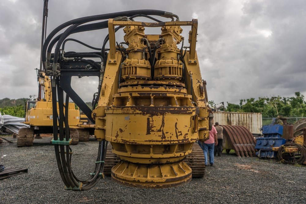 Drill arrives for assembly at Manatí