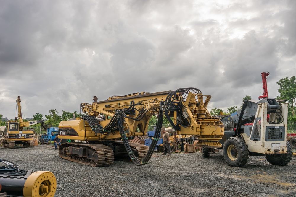 Drill arrives for assembly at Manatí