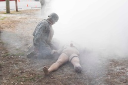 Fog of war: Sailors conduct TCCC training