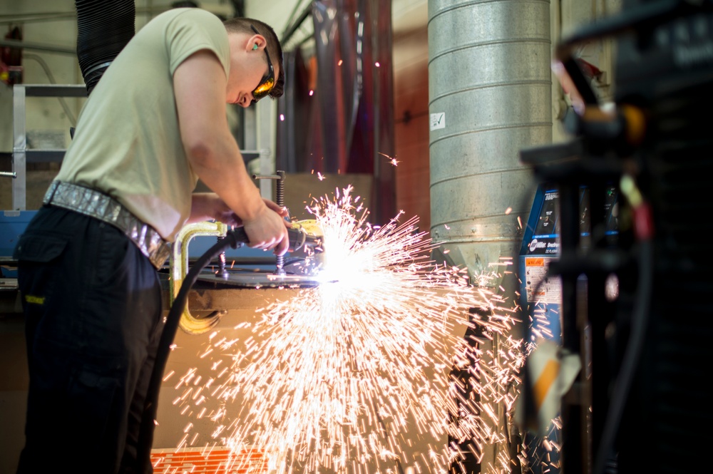 Metals techs fabricate mission success