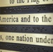 American Braille Tactile Flag in Arlington National Cemetery Welcome Center