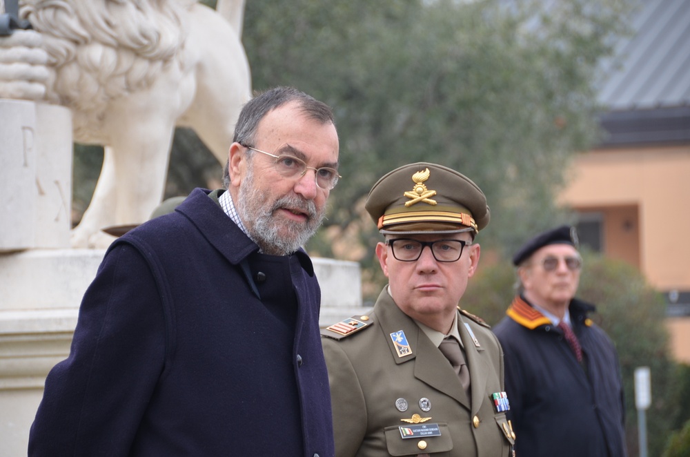 Installation pays tribute to WWI Italian namesake