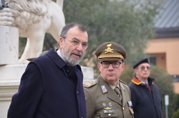 Installation pays tribute to WWI Italian namesake