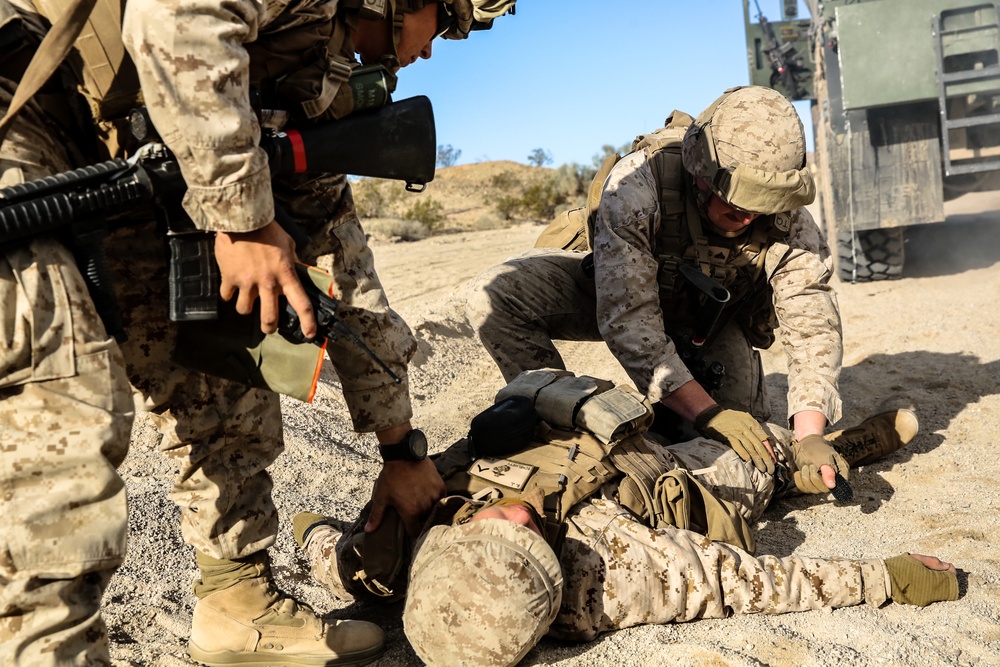 CLB-3, 2/3 conduct Mobilized Operations Course