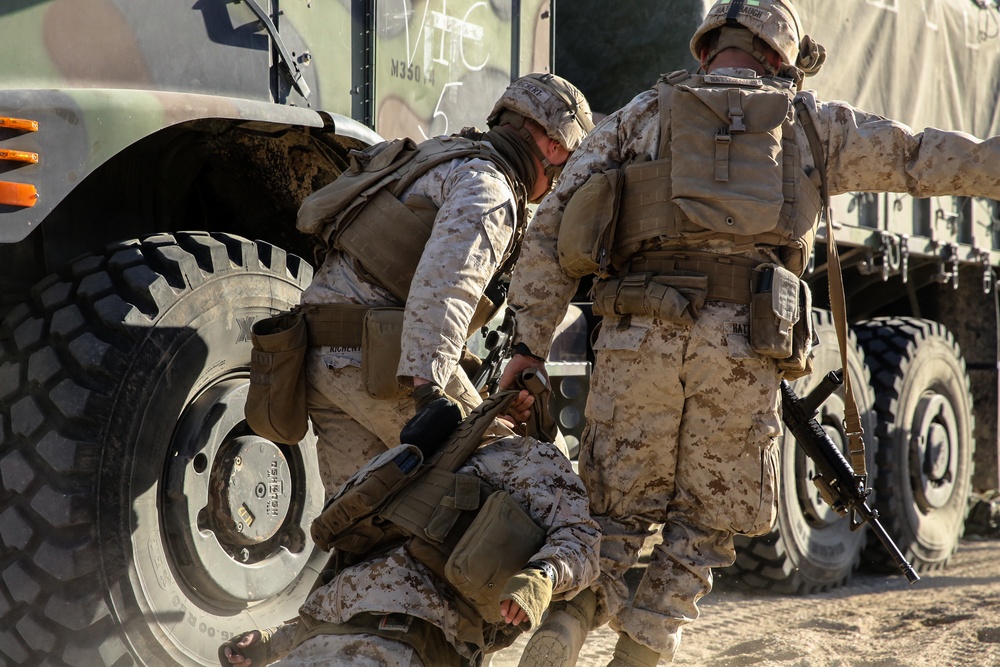 CLB-3, 2/3 conduct Mobilized Operations Course