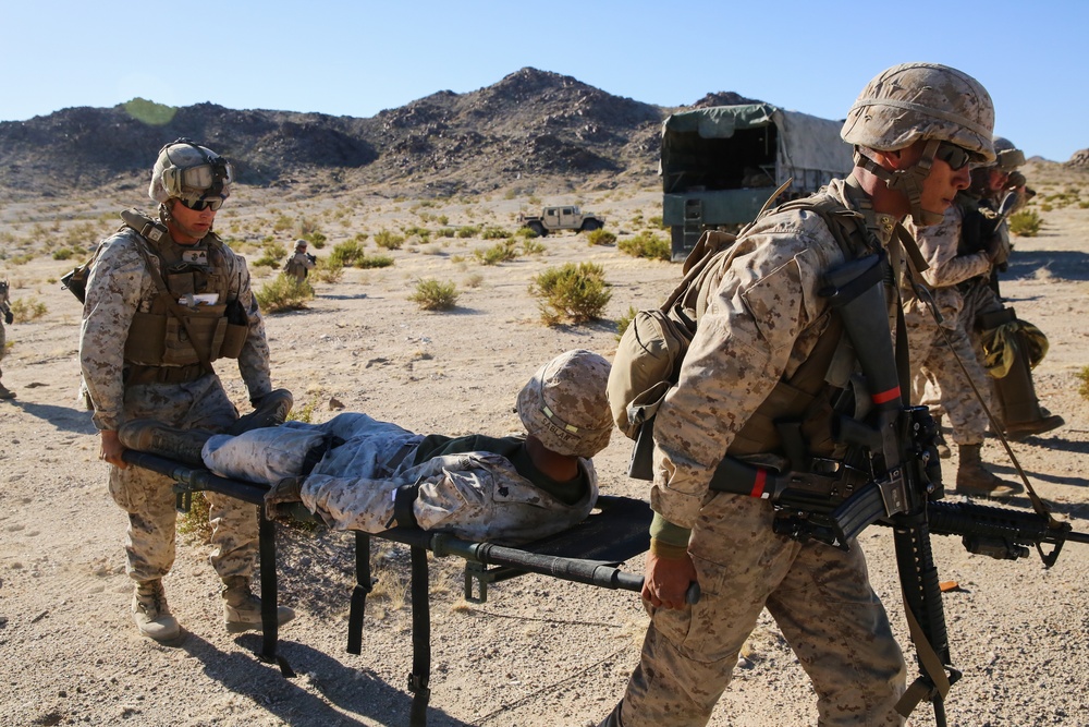 CLB-3, 2/3 conduct Mobilized Operations Course