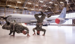 Airmen balance life and work through break dancing
