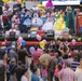 Families Gathered to See the Princess Show During Three King's Celebration
