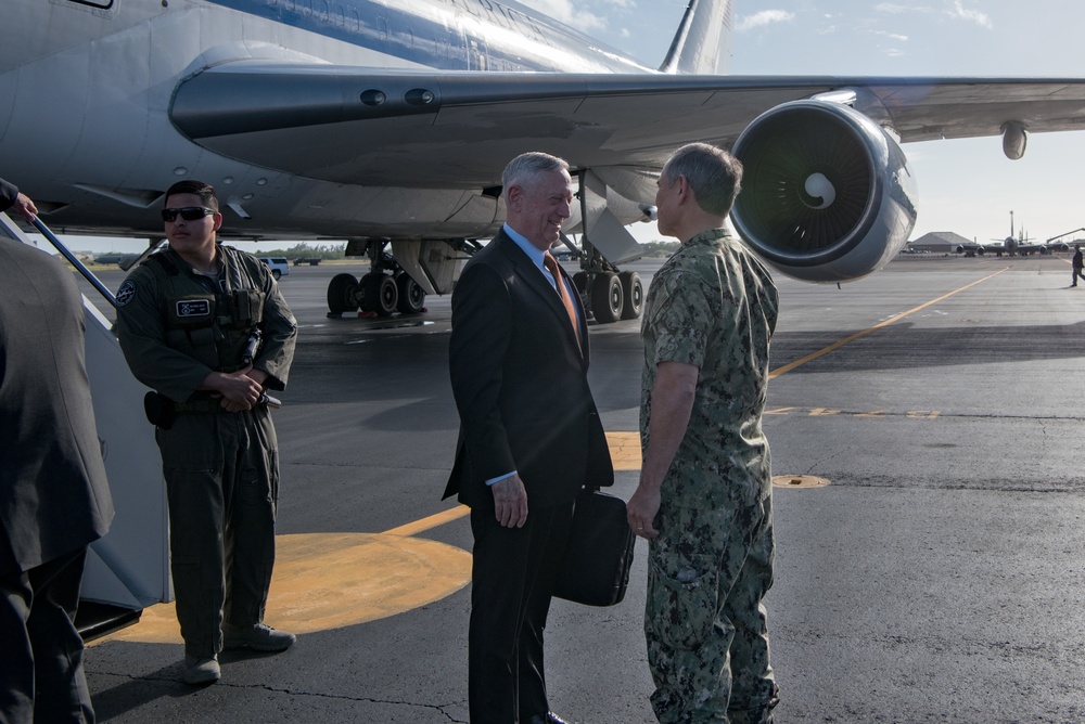 SD arrives at Joint Base Pearl Harbor-Hickam