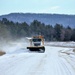 Range road snow removal at Fort McCoy