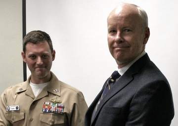 IWTC San Diego Officer Presented Vice Adm. Rufus L. Taylor Award for Excellence in Intelligence Instruction