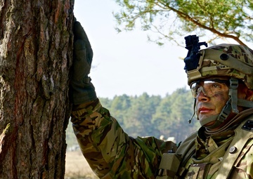 1ACB Soldiers defend tactical training area
