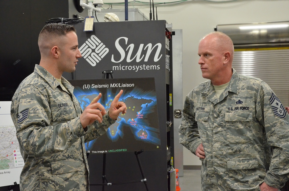 Holmes, Batten pay first visit to nuclear treaty monitoring center