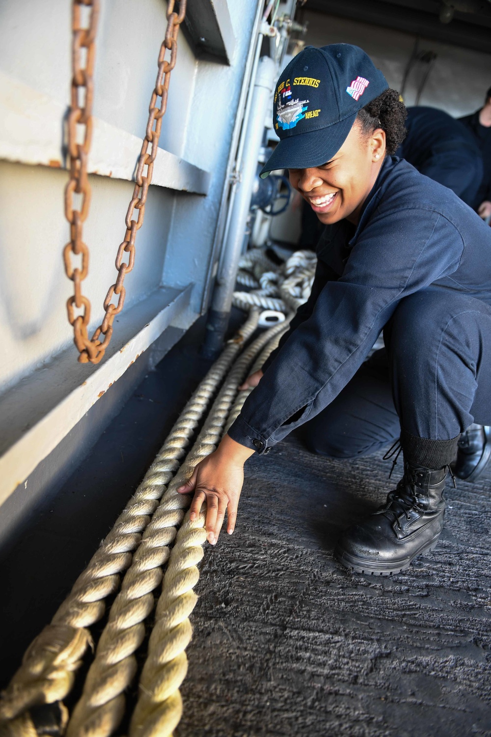 Stennis departs San Diego