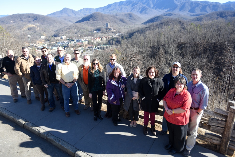 Silver Jackets team learns about Gatlinburg wildfires