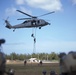 Force Recon fast ropes in Guam