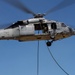 Force Recon fast ropes in Guam