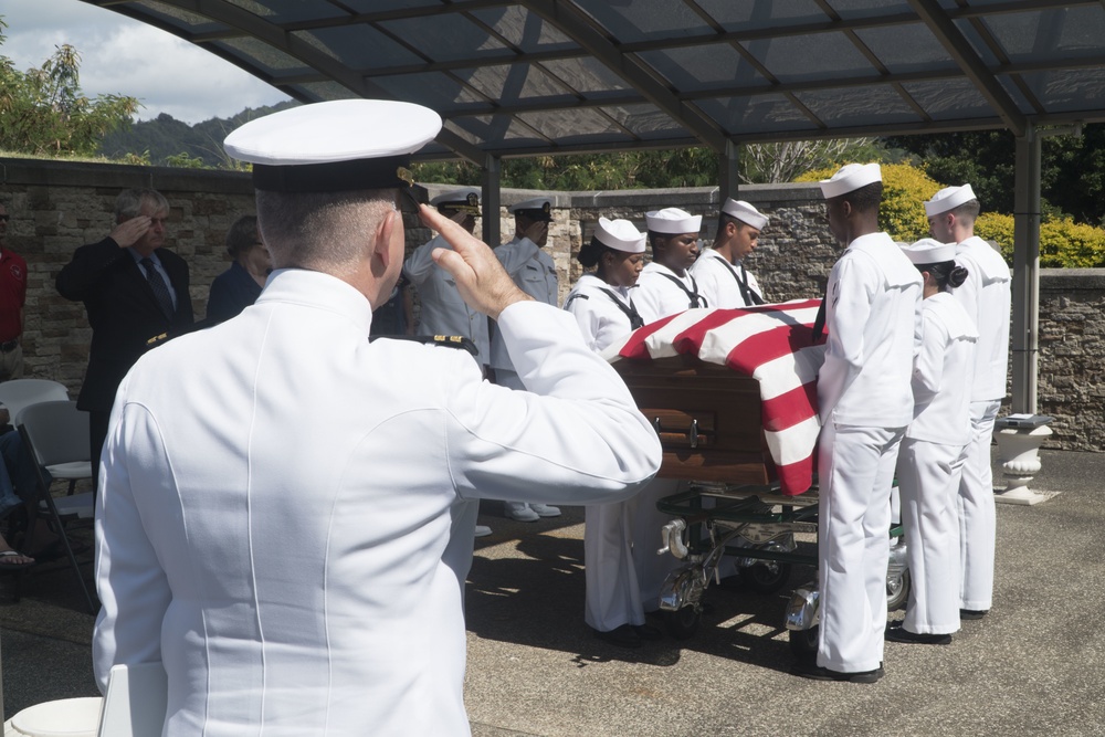 Funeral of U.S. Navy S1c John Savidge