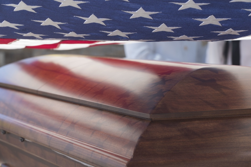 Funeral of U.S. Navy S1c John Savidge