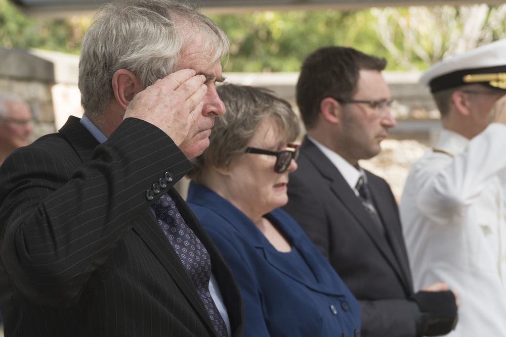 Funeral of U.S. Navy S1c John Savidge