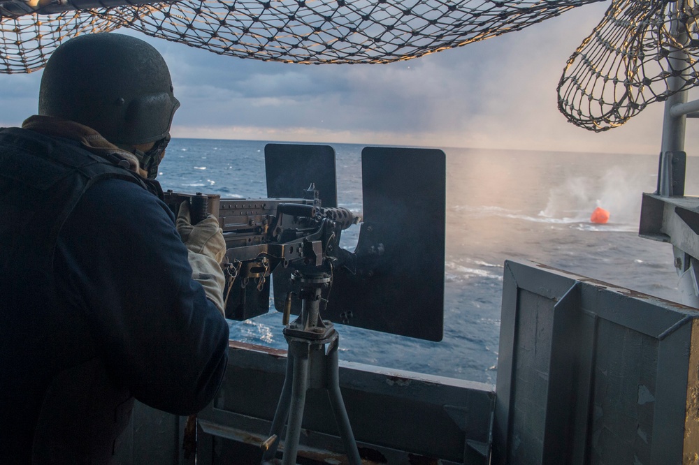 Sea and Anchor Detail aboard USS Bonhomme Richard (LHD 6)