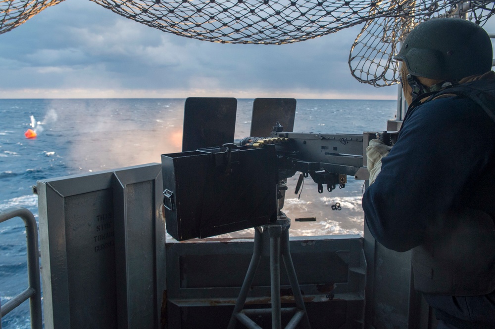 Sea and Anchor Detail aboard USS Bonhomme Richard (LHD 6)