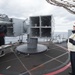 USS Bonhomme Richard (LHD 6) Fire Controlman load NATO Sea Sparrow missiles