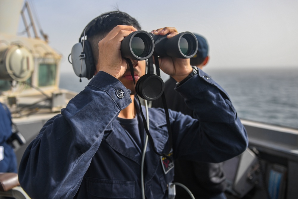 USS Halsey deployment