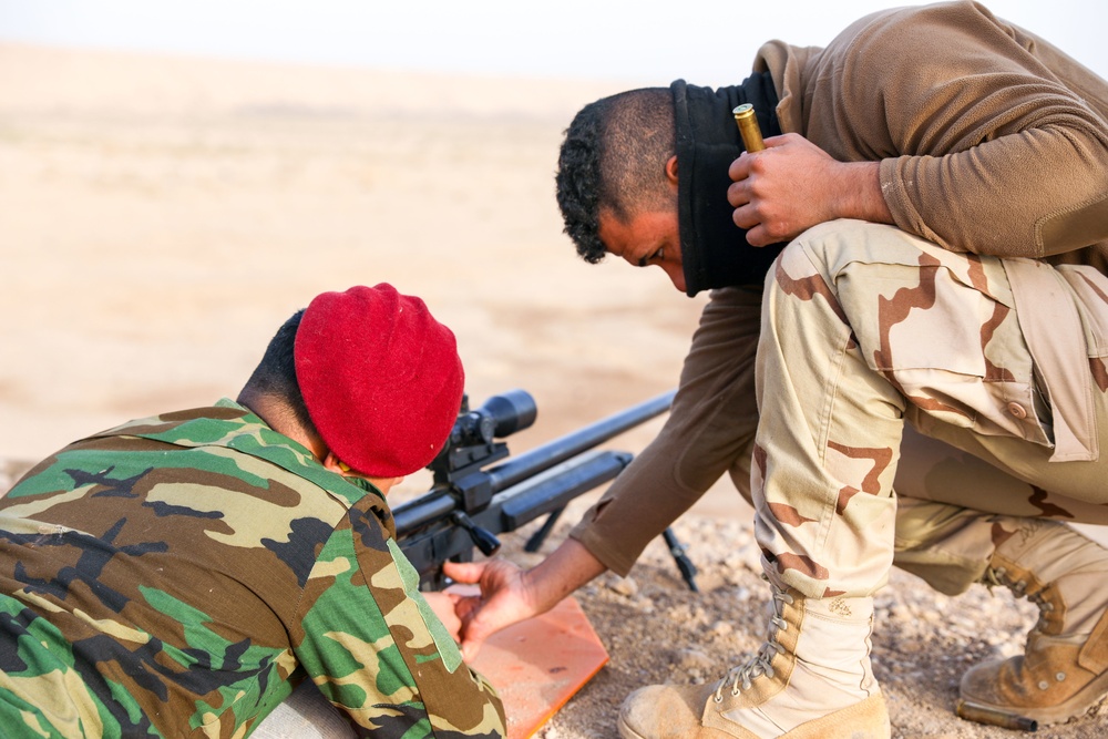 Iraqi Security Forces Advanced Marksman Training