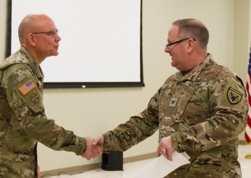 EUCOM ARE holds change of authority ceremony