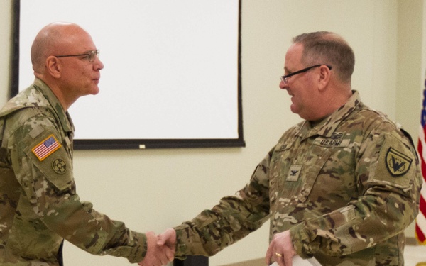 EUCOM ARE holds change of authority ceremony