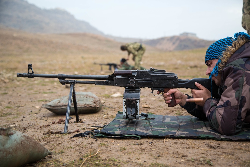 PKM Machine Gun Range