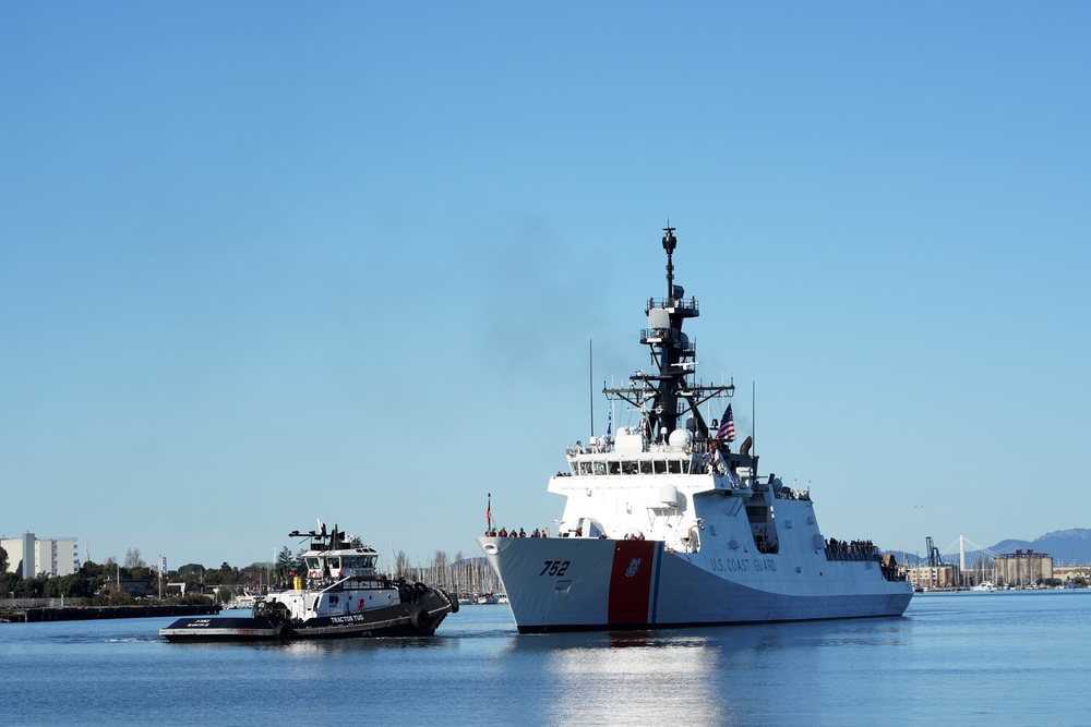 Coast Guard Cutter Stratton returns to homeport