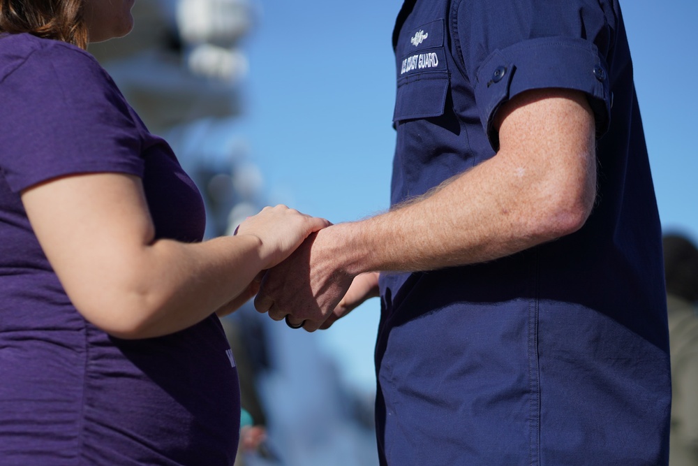 Coast Guard Cutter Stratton returns to homeport