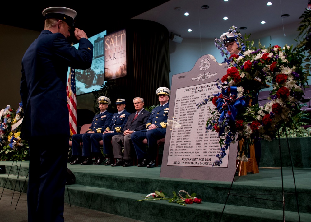 Coast Guard holds annual Blackthorn memorial service in St. Petersburg