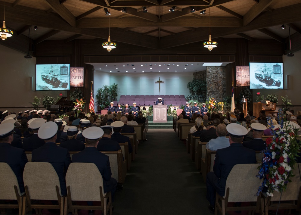 Coast Guard holds annual Blackthorn memorial service in St. Petersburg  